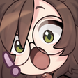 Surprised emote made by Myself using base by @Miffurin on twitter.com