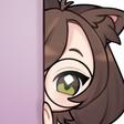 Lurking emote made by Myself using base by @Miffurin on twitter.com