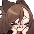 Shy emote made by Myself using base by @Miffurin on twitter.com
